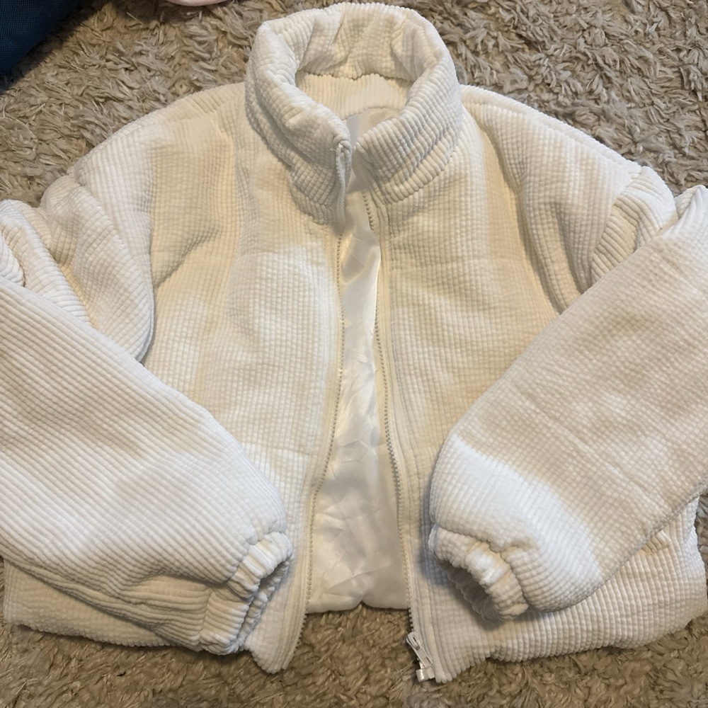 SHEIN Elegant White Jacket